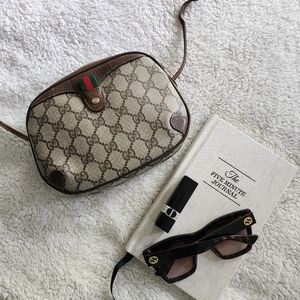 LAST CALL Vintage Gucci Supreme/Ophidia Monogram Crossbody Camera Bag